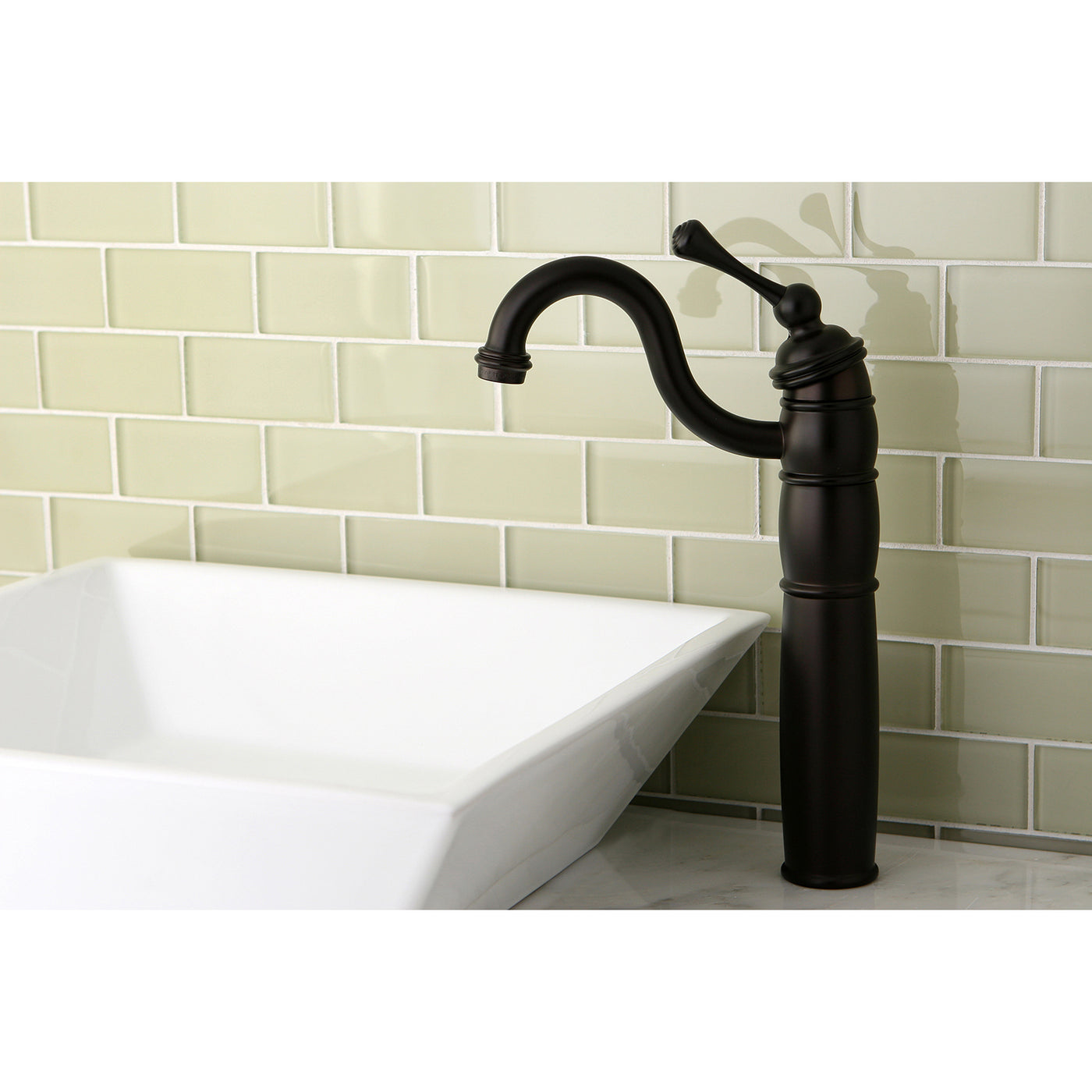 Elements of Design EB1425BL Vessel Sink Faucet, Oil Rubbed Bronze