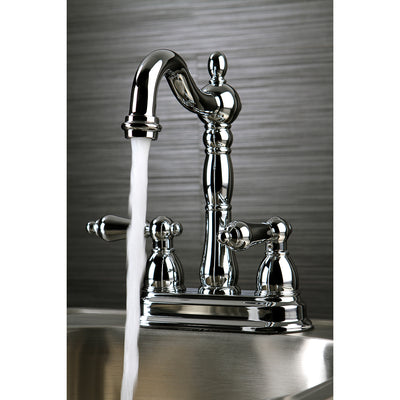 Elements of Design EB1491AL 4-Inch Centerset Bar Faucet, Polished Chrome