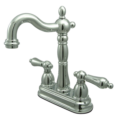 Elements of Design EB1491AL 4-Inch Centerset Bar Faucet, Polished Chrome