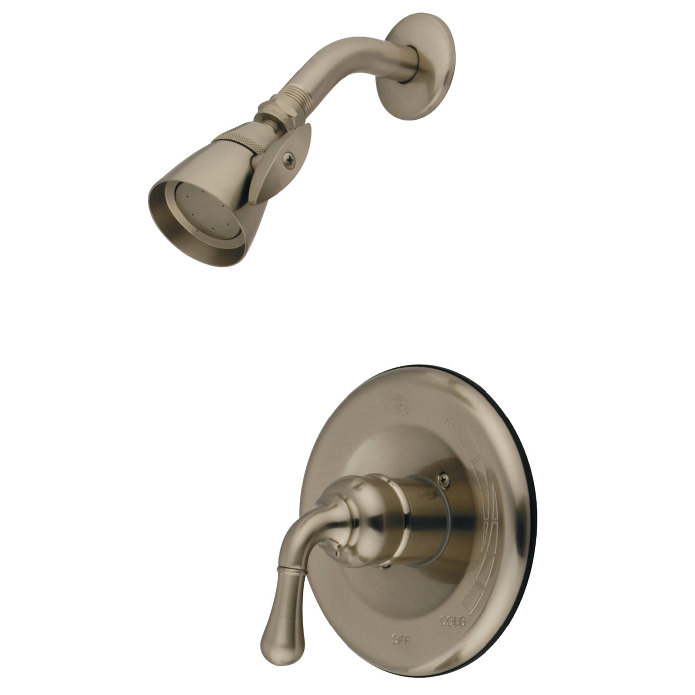 Elements of Design EB1638SO Pressure Balanced Shower Faucet, Brushed Nickel