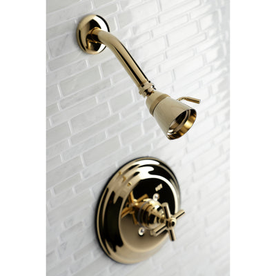 Elements of Design EB2632EXSO Shower Faucet, Polished Brass