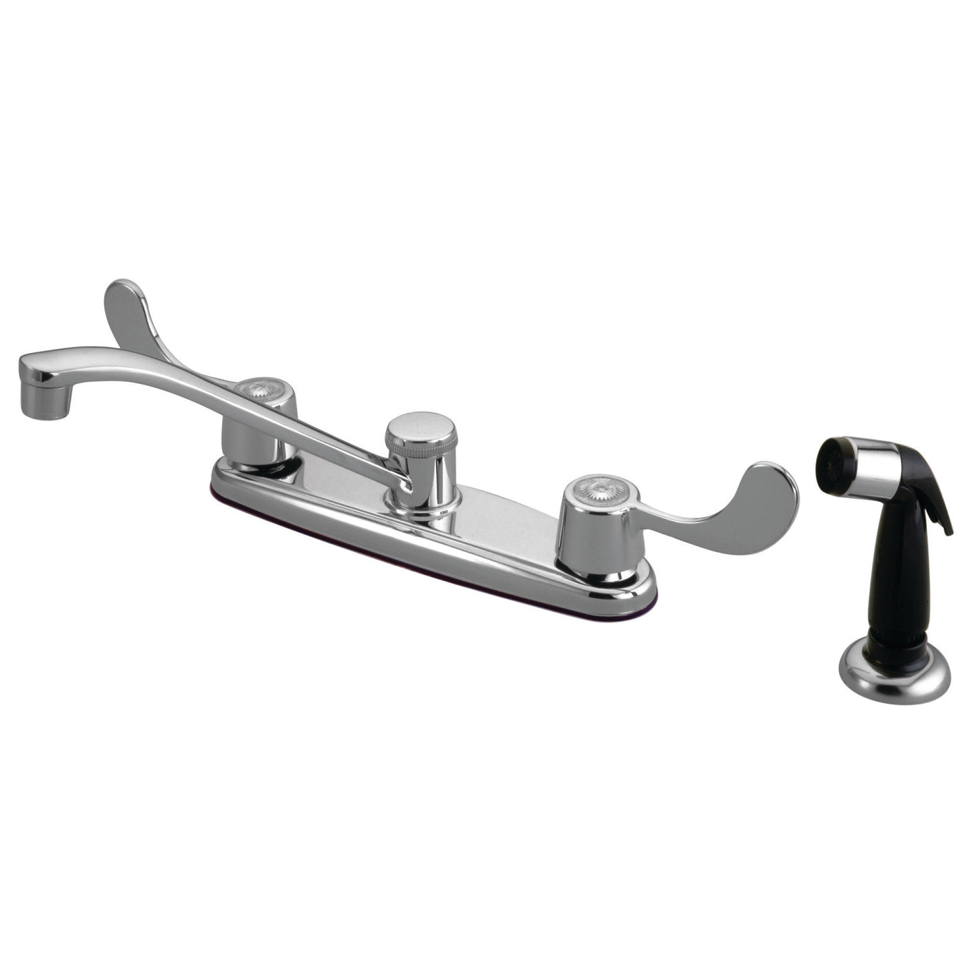 Elements of Design EB292 8-Inch Centerset Kitchen Faucet, Polished Chrome