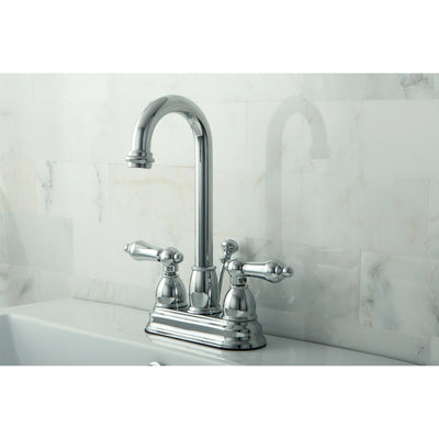 Elements of Design EB3611AL 4-Inch Centerset Bathroom Faucet, Polished Chrome