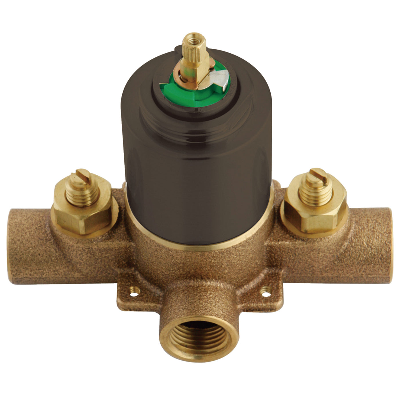 Elements of Design EB3635V Pressure Balanced Tub and Shower Valve, Oil Rubbed Bronze