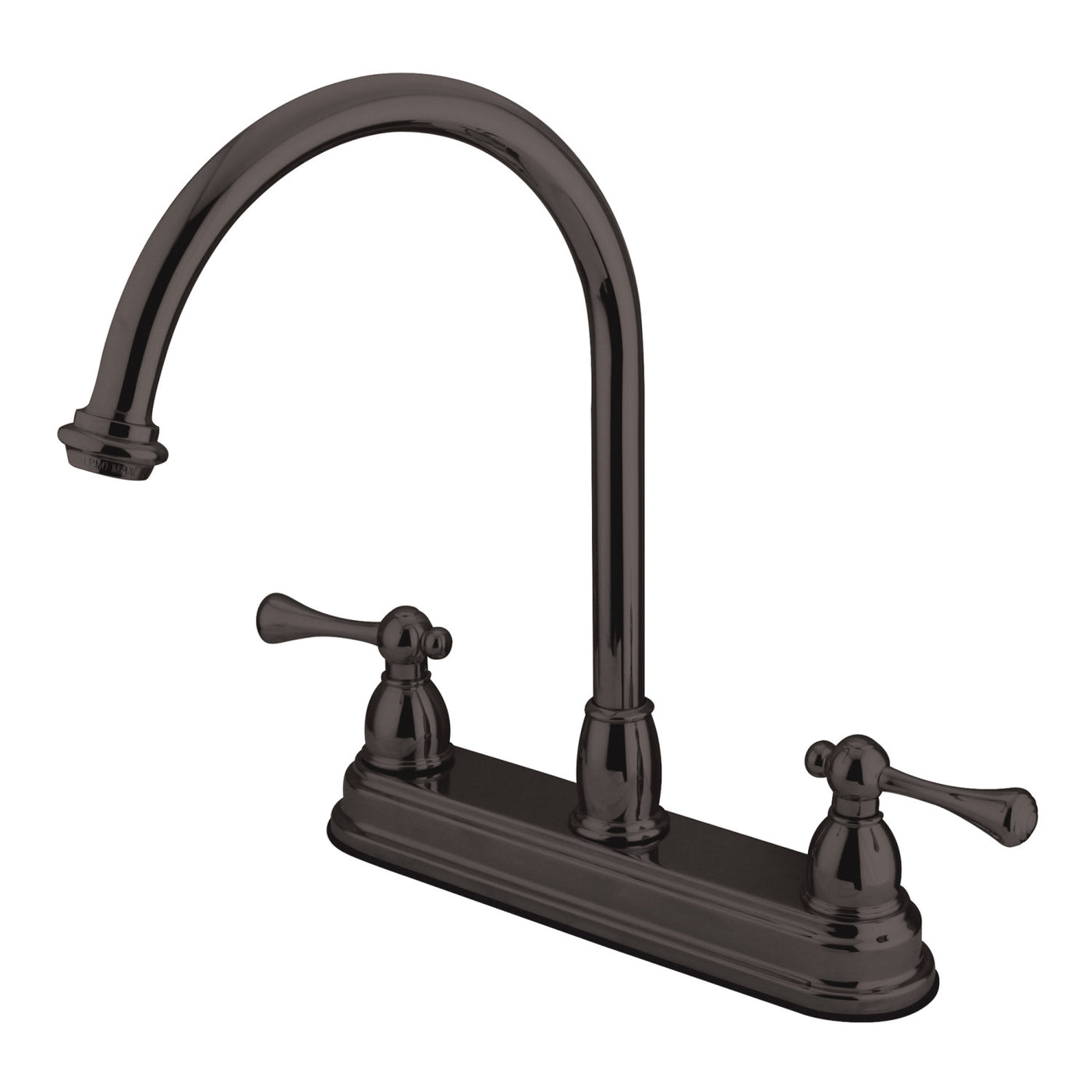 Elements of Design EB3745BL 8-Inch Centerset Kitchen Faucet, Oil Rubbed Bronze