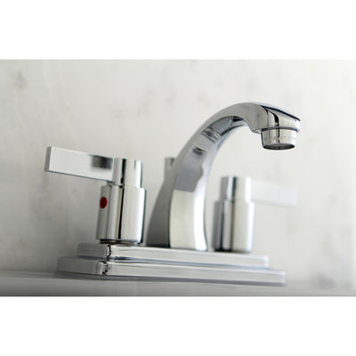 Elements of Design EB4641NDL 4-Inch Centerset Bathroom Faucet, Polished Chrome