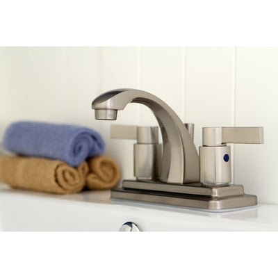 Elements of Design EB4648NDL 4-Inch Centerset Bathroom Faucet, Brushed Nickel