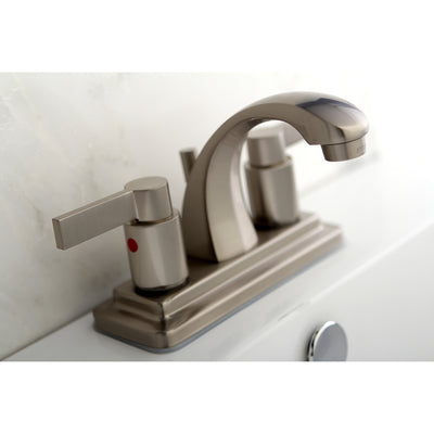 Elements of Design EB4648NDL 4-Inch Centerset Bathroom Faucet, Brushed Nickel