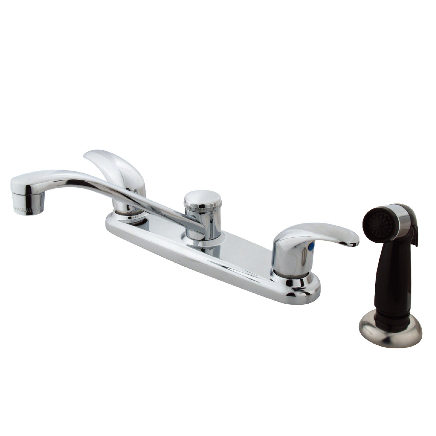 Elements of Design EB6272LL Centerset Kitchen Faucet, Polished Chrome