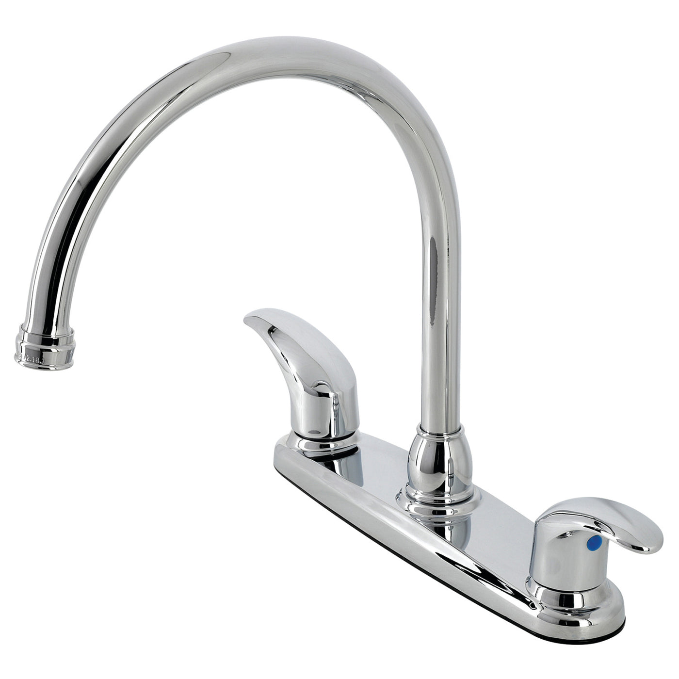 Elements of Design EB6791LLLS 8-Inch Centerset Kitchen Faucet, Polished Chrome