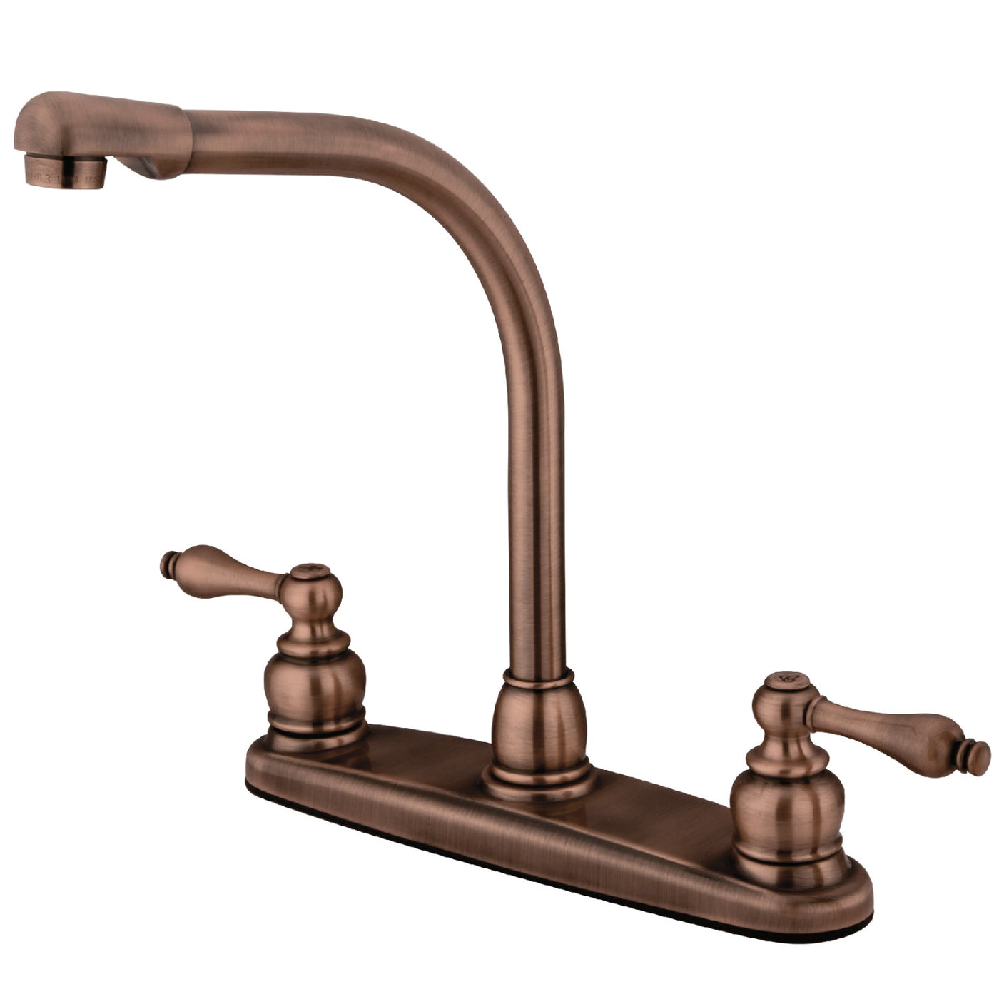 Elements of Design EB716ALLS Centerset Kitchen Faucet, Antique Copper