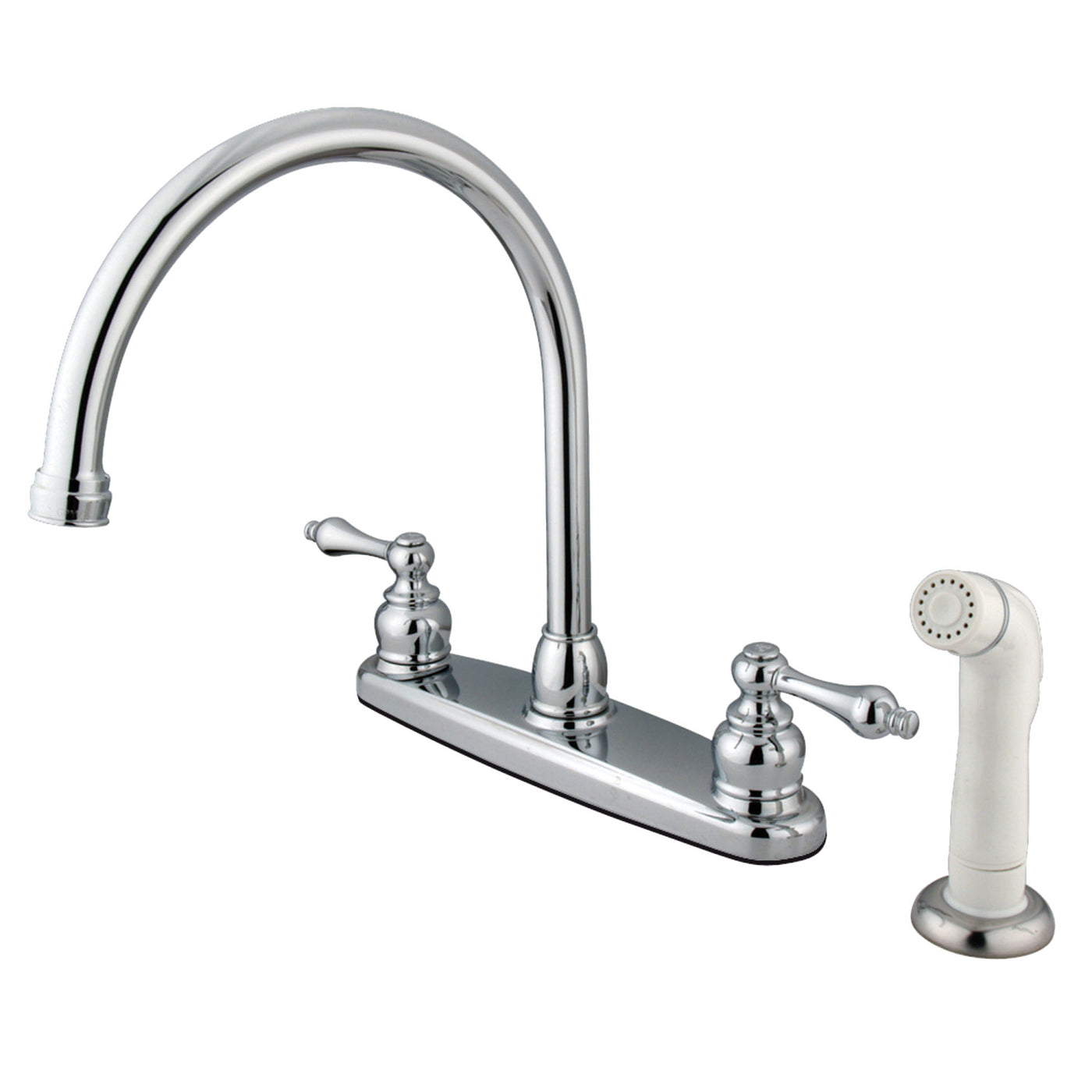 Elements of Design EB721AL Centerset Kitchen Faucet, Polished Chrome