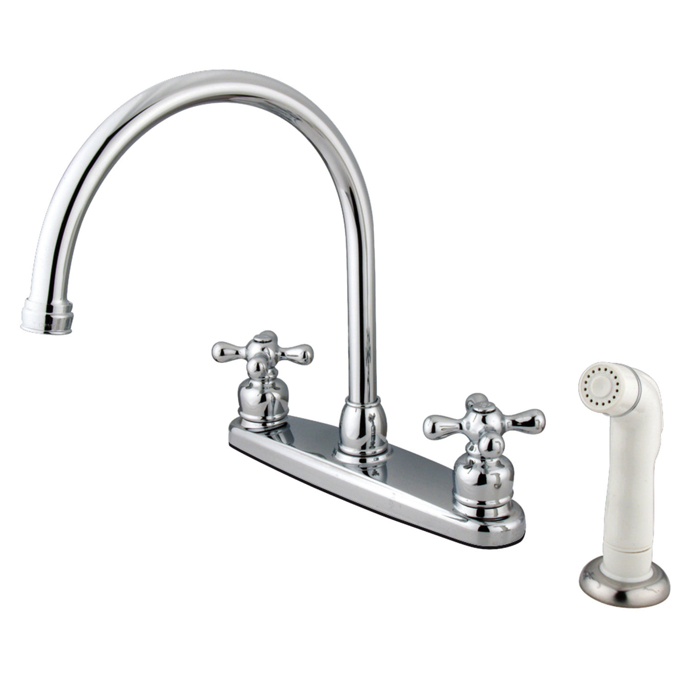 Elements of Design EB721AX Centerset Kitchen Faucet, Polished Chrome