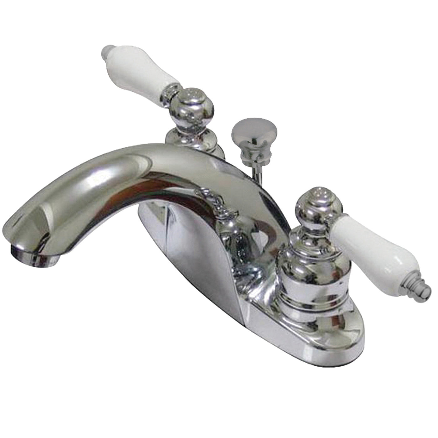 Elements of Design EB7641PL 4-Inch Centerset Bathroom Faucet, Polished Chrome