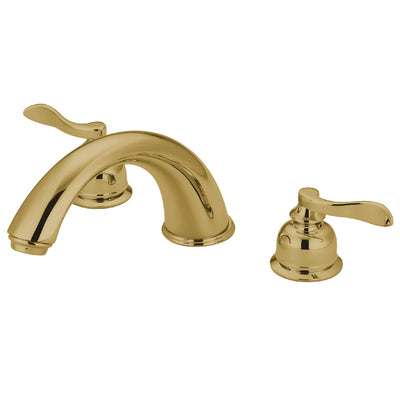 Elements of Design EB8362NFL Roman Tub Faucet, Polished Brass