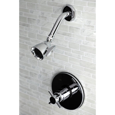 Elements of Design EB8691DXSO Shower Only, Polished Chrome