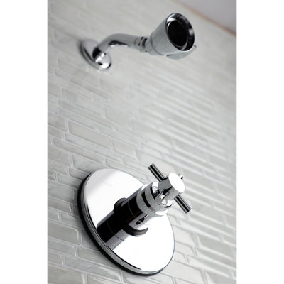 Elements of Design EB8691DXSO Shower Only, Polished Chrome