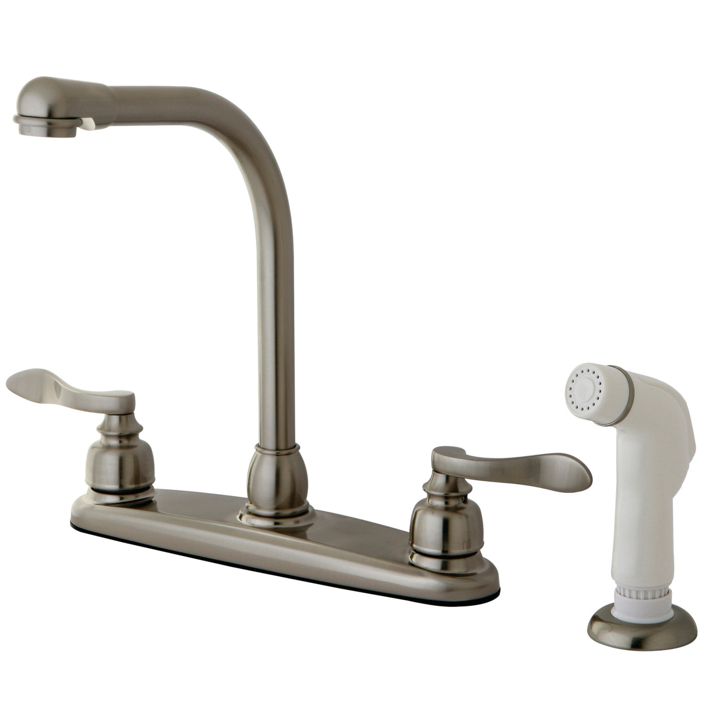 Elements of Design EB8758NFL Centerset Kitchen Faucet, Brushed Nickel