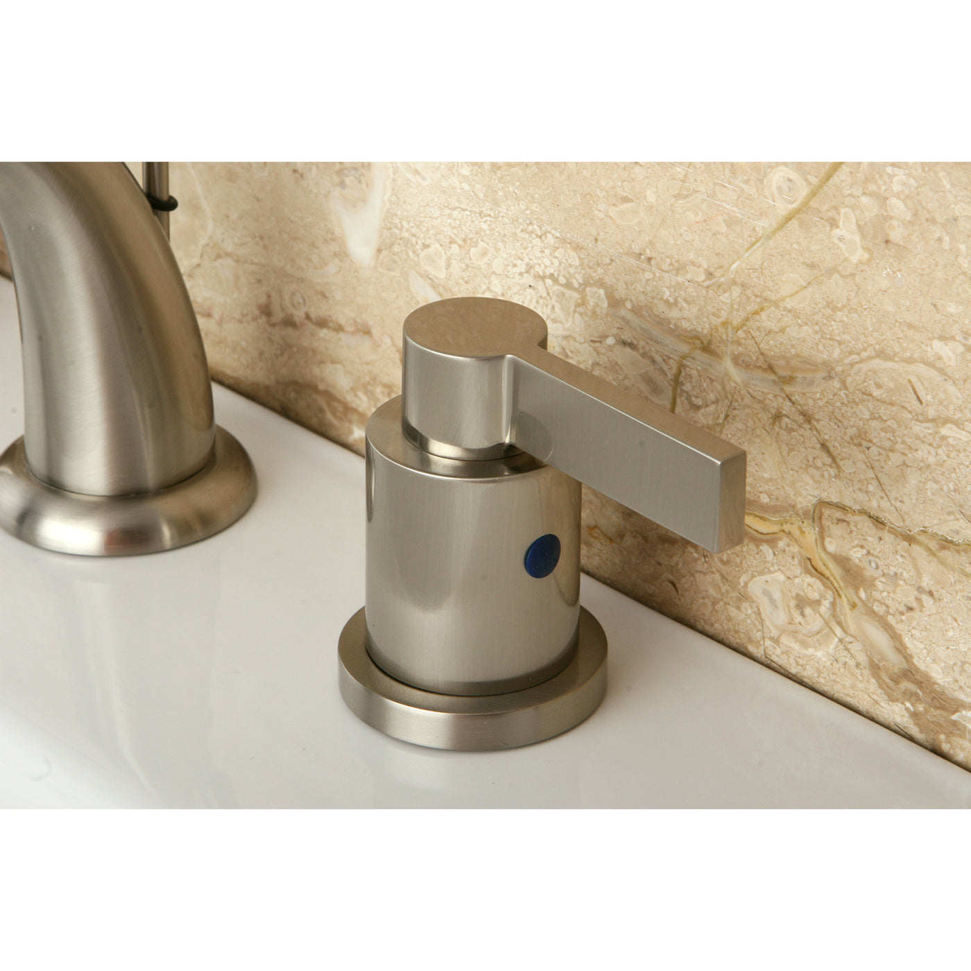 Elements of Design EB8918NDL Widespread Bathroom Faucet, Brushed Nickel