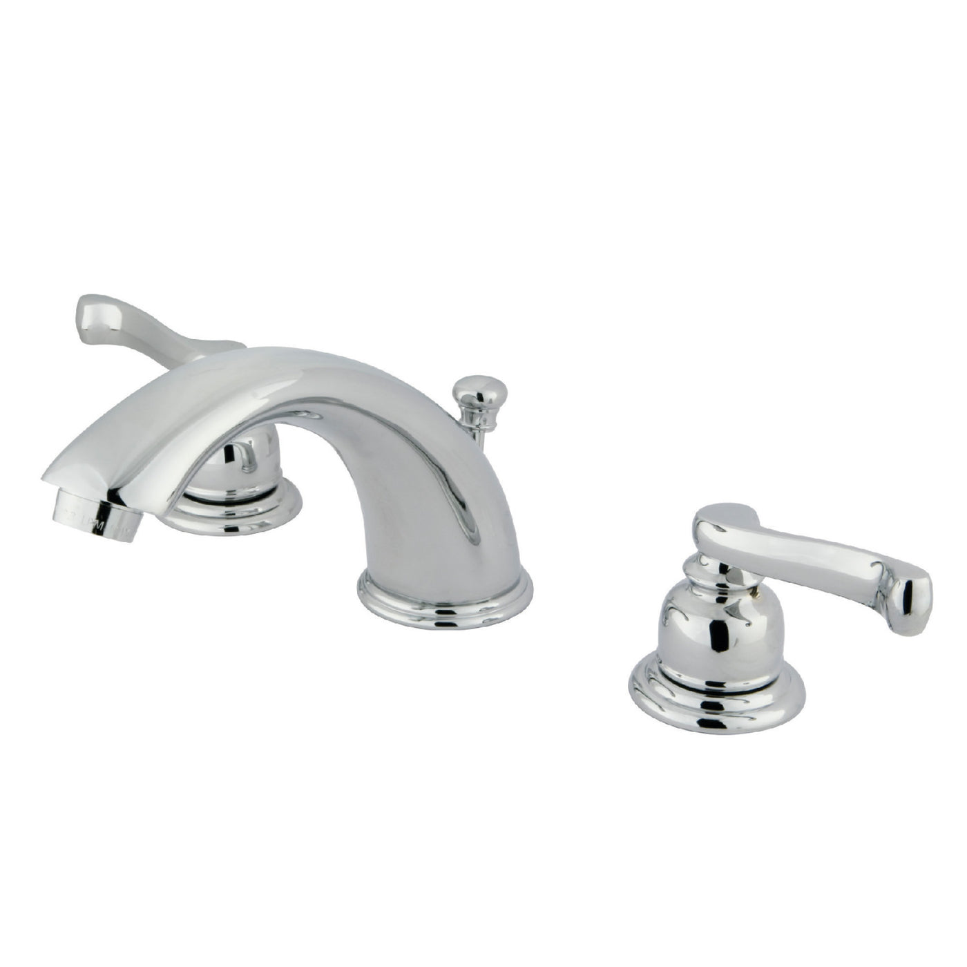 Elements of Design EB961FL Widespread Bathroom Faucet with Retail Pop-Up, Polished Chrome