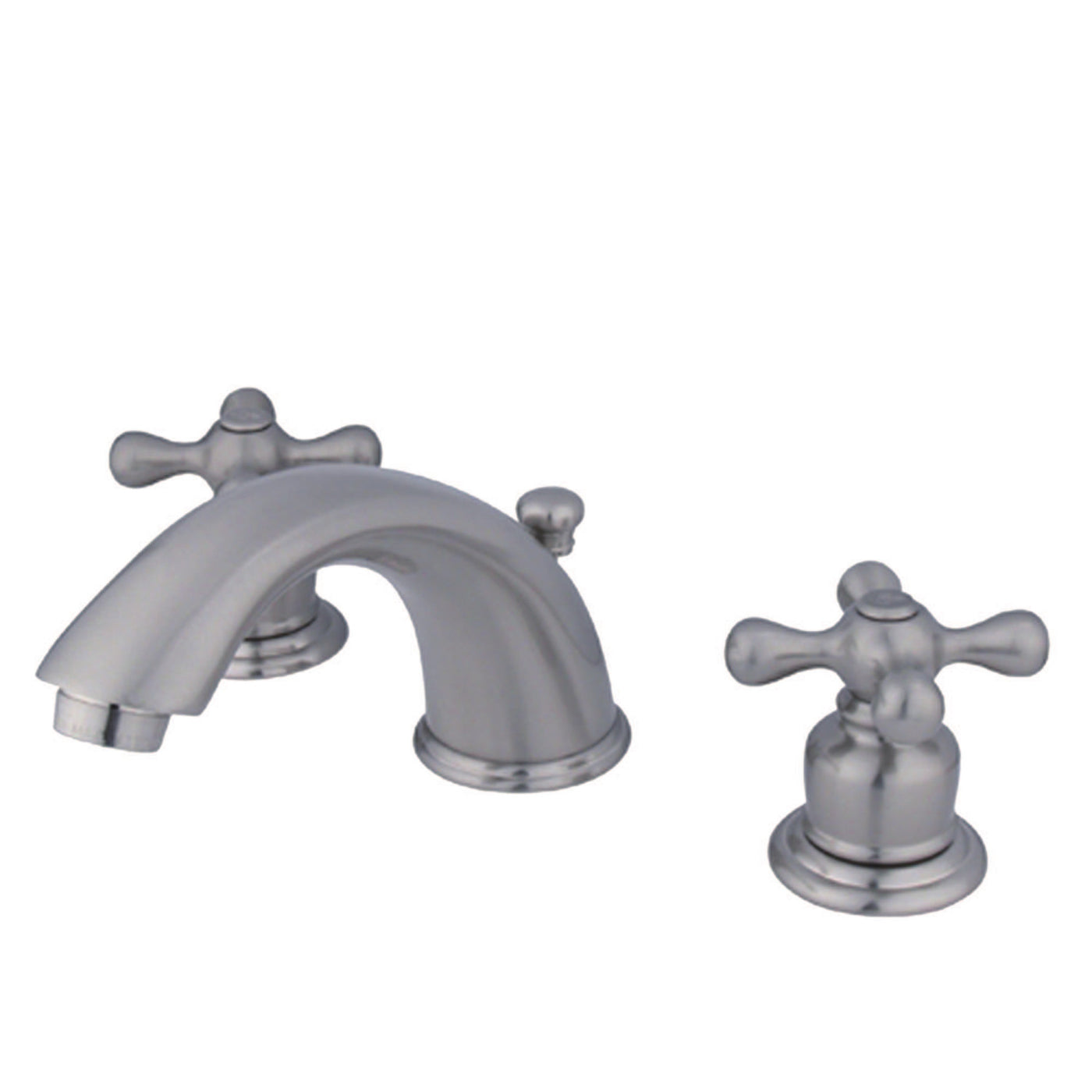 Elements of Design EB968AX Widespread Bathroom Faucet with Retail Pop-Up, Brushed Nickel