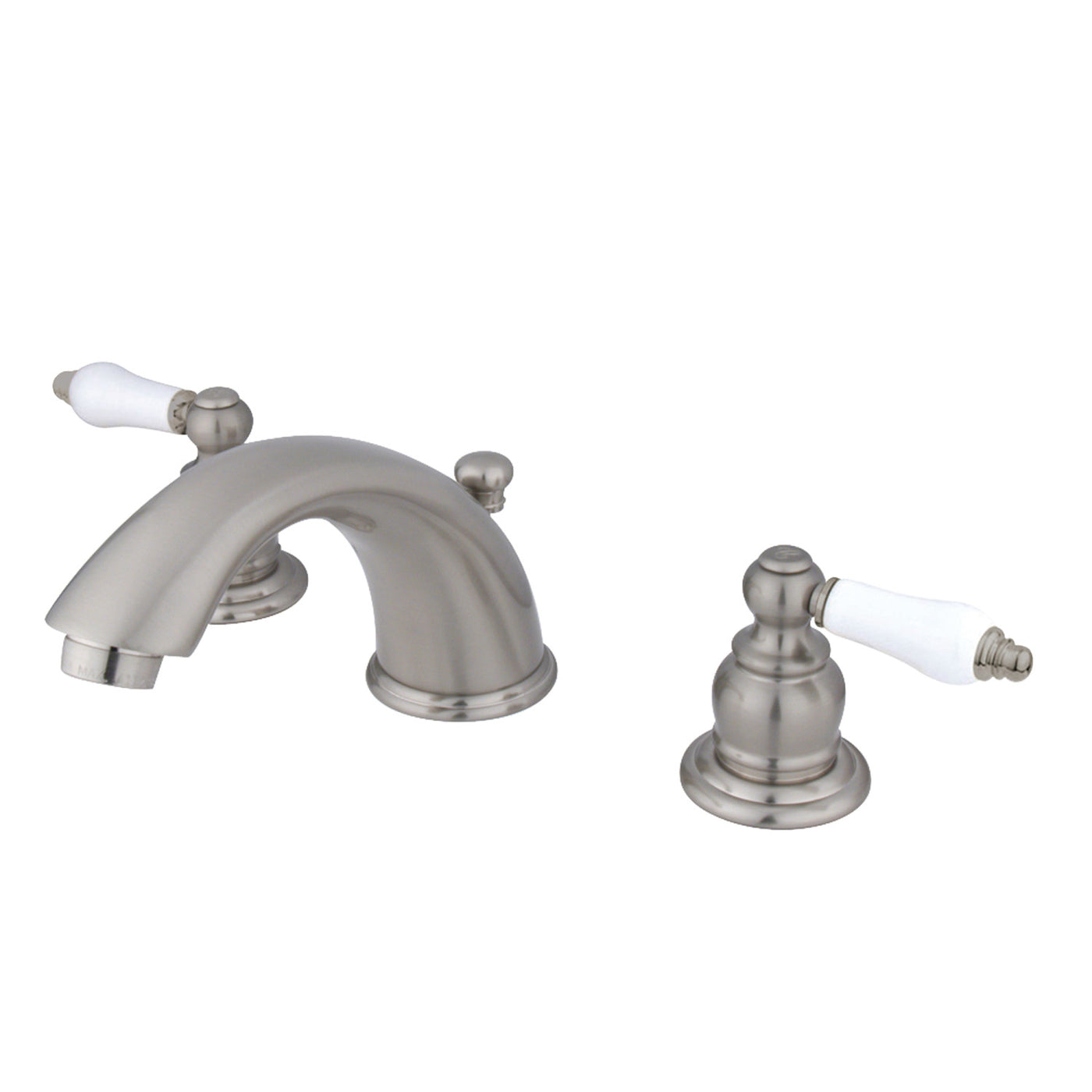 Elements of Design EB968PL Widespread Bathroom Faucet with Retail Pop-Up, Brushed Nickel