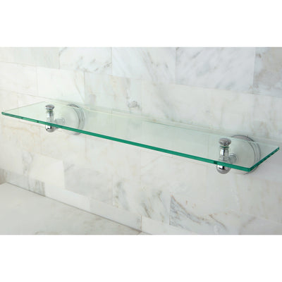 Elements of Design EBA1119C Glass Shelf, Polished Chrome