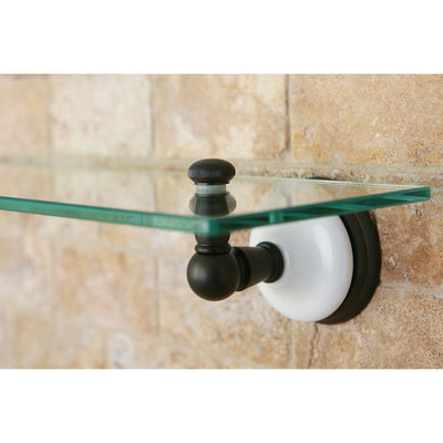 Elements of Design EBA1119ORB Glass Shelf, Oil Rubbed Bronze