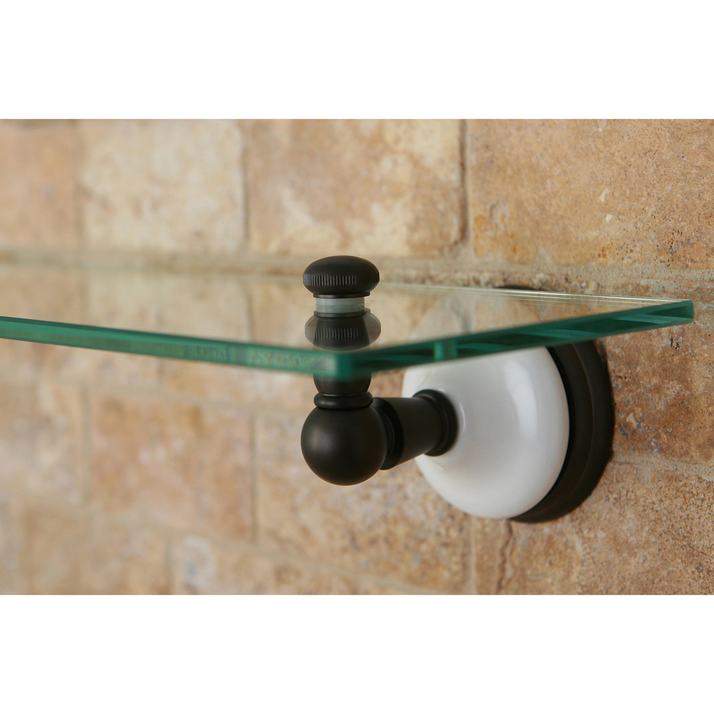 Elements of Design EBA1119ORB Glass Shelf, Oil Rubbed Bronze