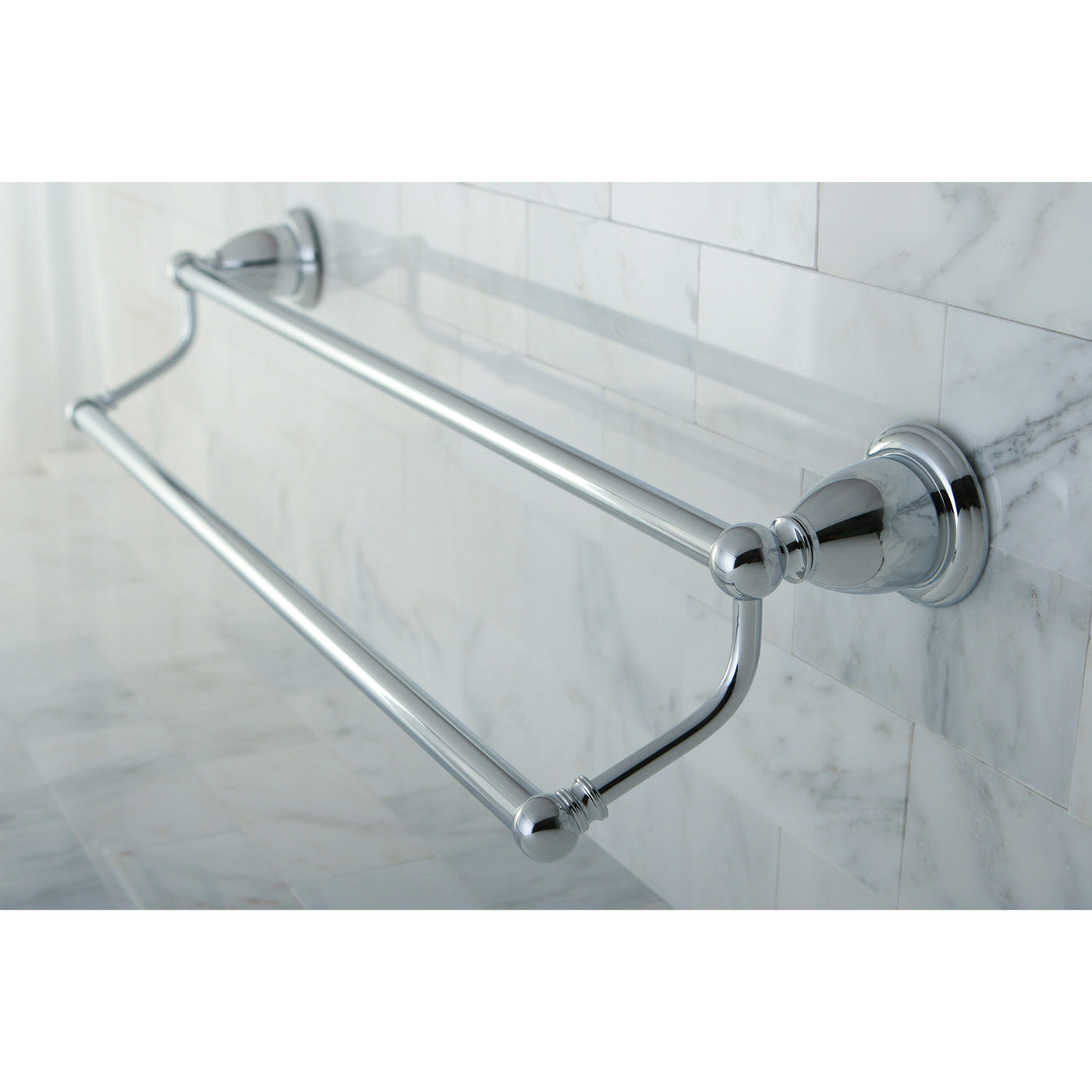 Elements of Design EBA1753C 24-Inch Dual Towel Bar, Polished Chrome