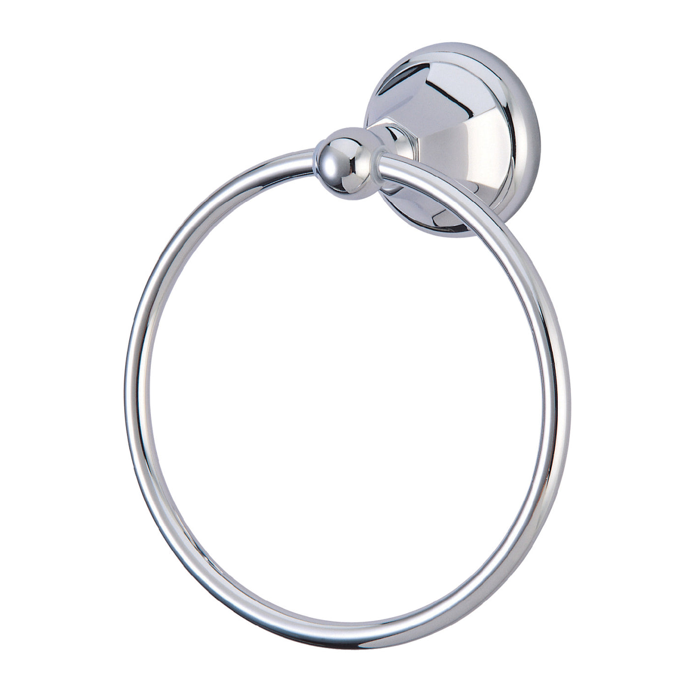 Elements of Design EBA4814C 6-Inch Towel Ring, Polished Chrome