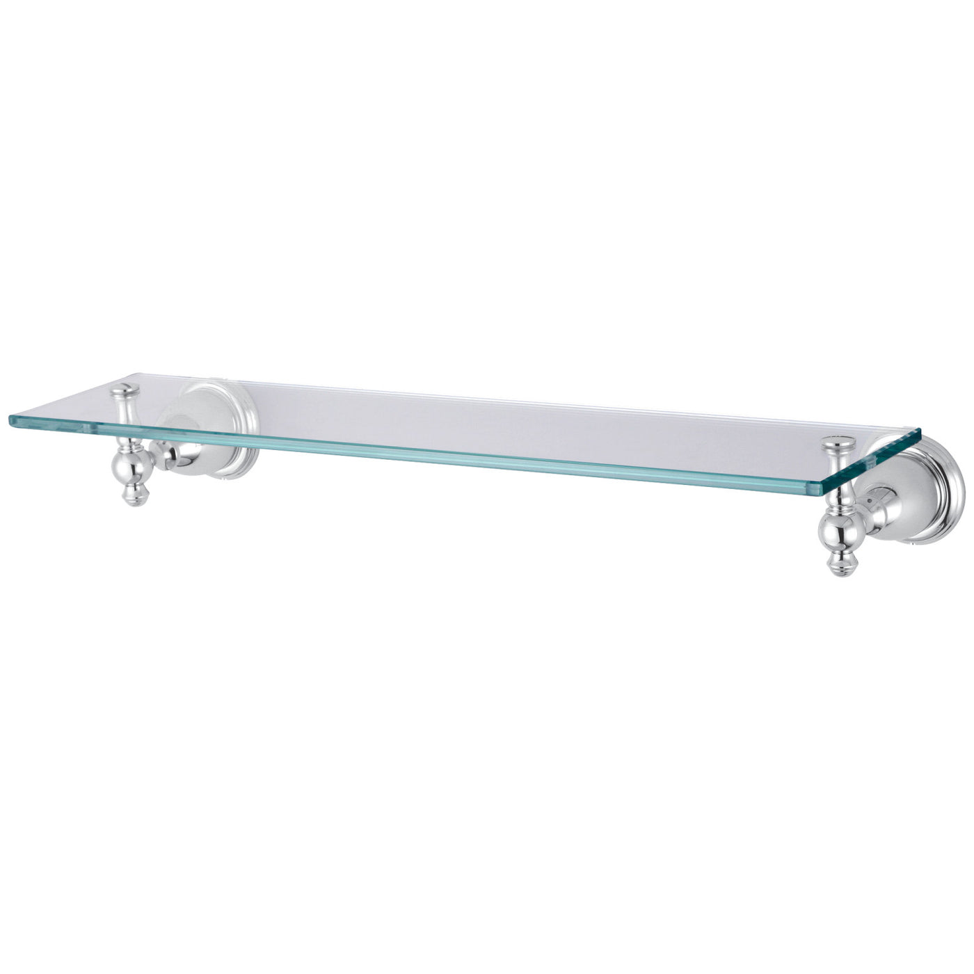 Elements of Design EBA7979C Glass Shelf, Polished Chrome