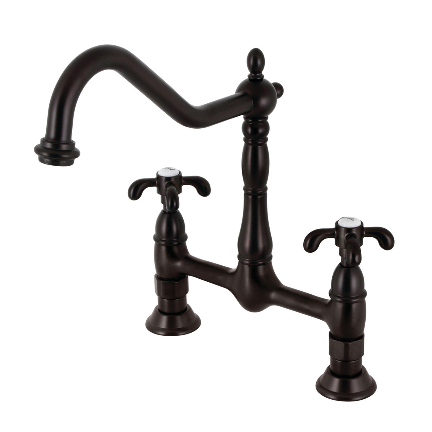 Elements of Design ES1175TX Bridge Kitchen Faucet, Oil Rubbed Bronze