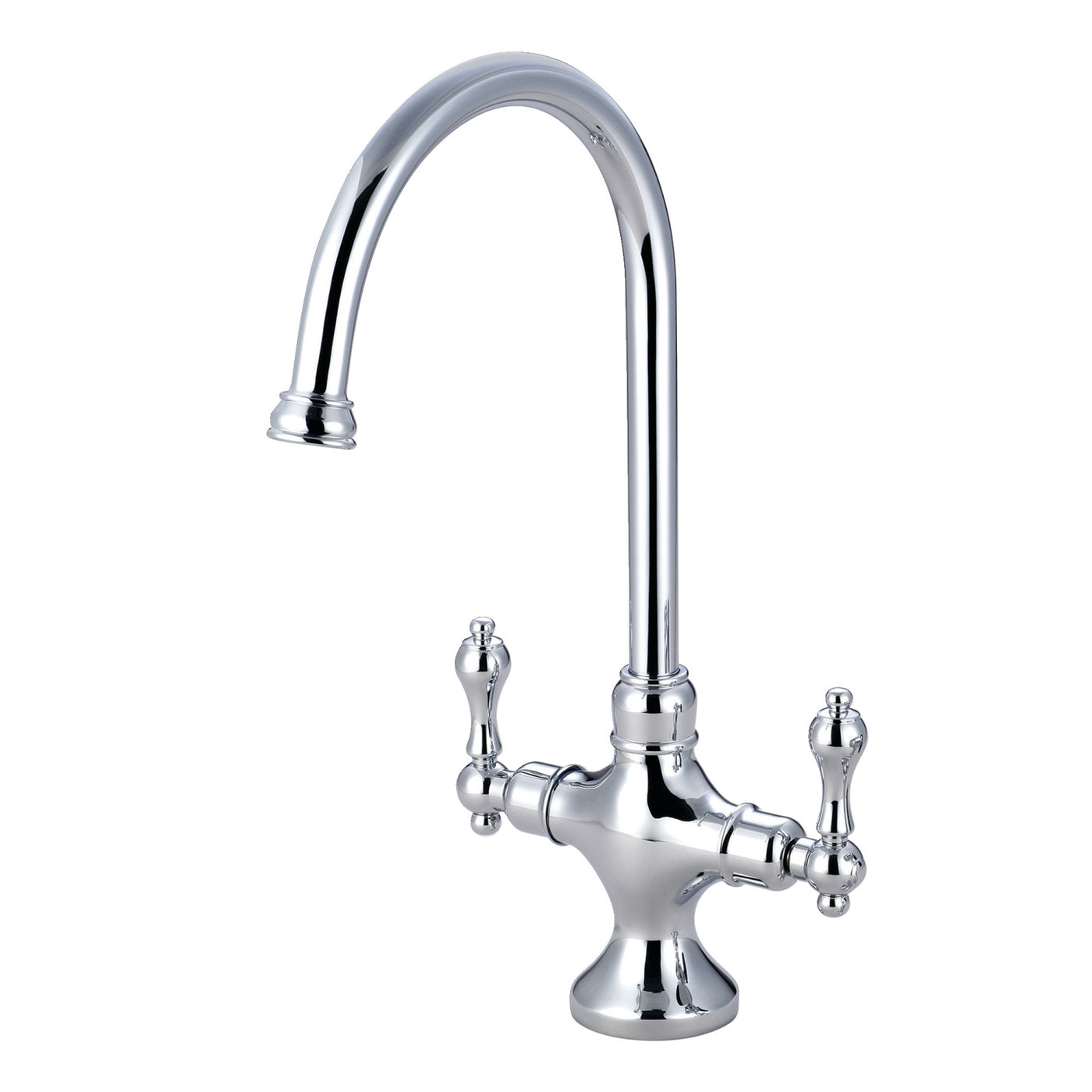 Elements of Design ES1761ALLS Two-Handle Kitchen Faucet, Polished Chrome