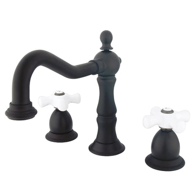 Elements of Design ES1975PX Widespread Bathroom Faucet with Brass Pop-Up, Oil Rubbed Bronze