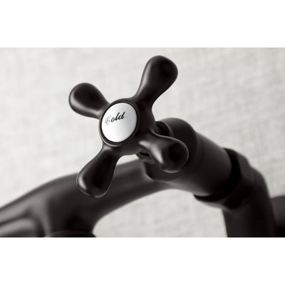 Elements of Design ES215ORB Adjustable Center Wall Mount Bathroom Faucet, Oil Rubbed Bronze