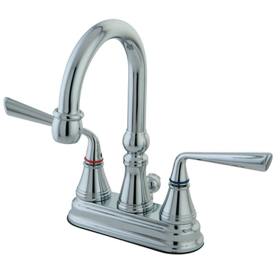 Elements of Design ES2611ZL 4-Inch Centerset Bathroom Faucet, Polished Chrome