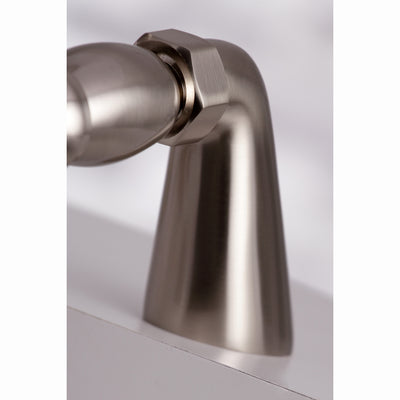 Elements of Design ES2678X Deck Mount Clawfoot Tub Faucet with Hand Shower, Brushed Nickel