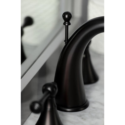 Elements of Design ES2975BL Widespread Bathroom Faucet with Brass Pop-Up, Oil Rubbed Bronze