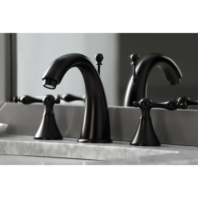 Elements of Design ES2975NL Widespread Bathroom Faucet with Brass Pop-Up, Oil Rubbed Bronze