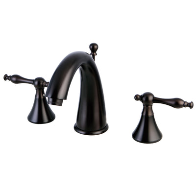 Elements of Design ES2975NL Widespread Bathroom Faucet with Brass Pop-Up, Oil Rubbed Bronze