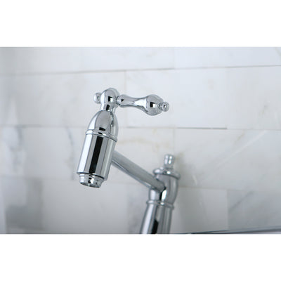 Elements of Design ES3101AL Wall Mount Pot Filler Kitchen Faucet, Polished Chrome