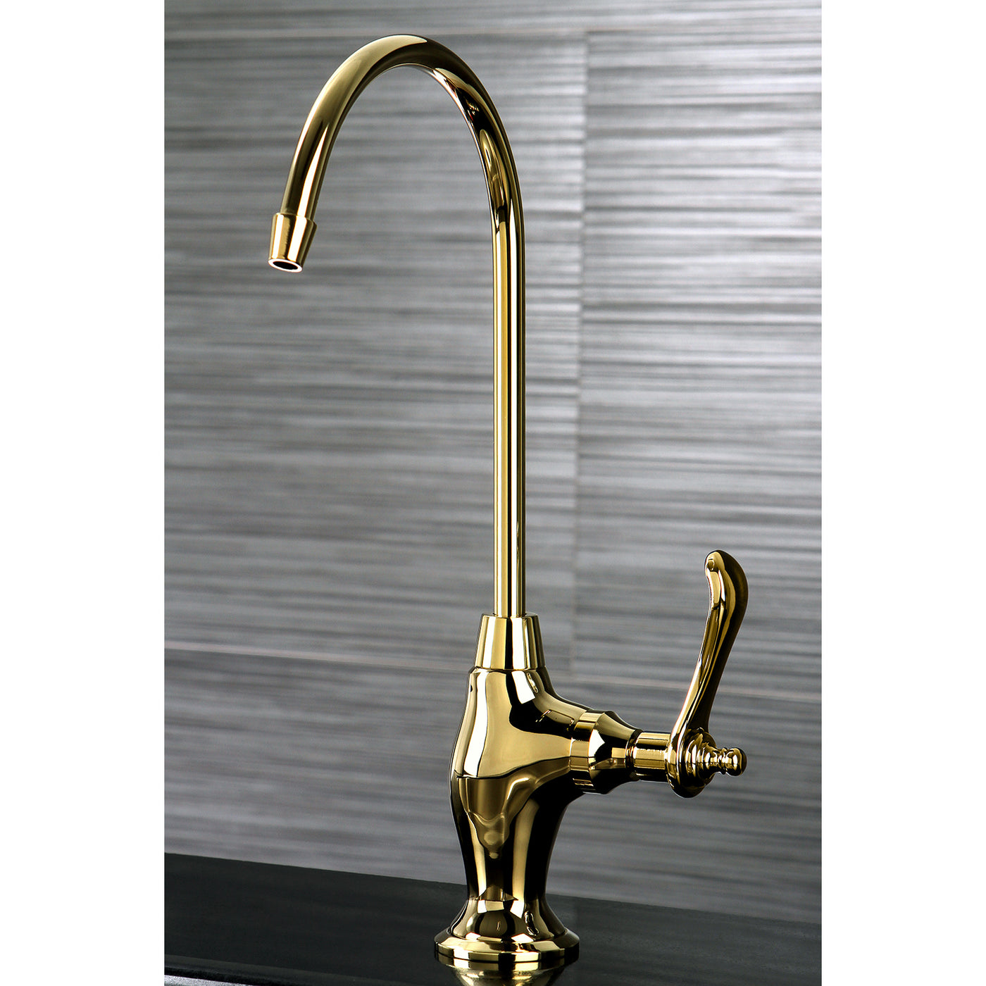 Elements of Design ES3192TL 1/4 Turn Water Filtration Faucet, Polished Brass