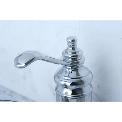 Elements of Design ES3401TL Single-Handle Bathroom Faucet with Push Pop-Up, Polished Chrome