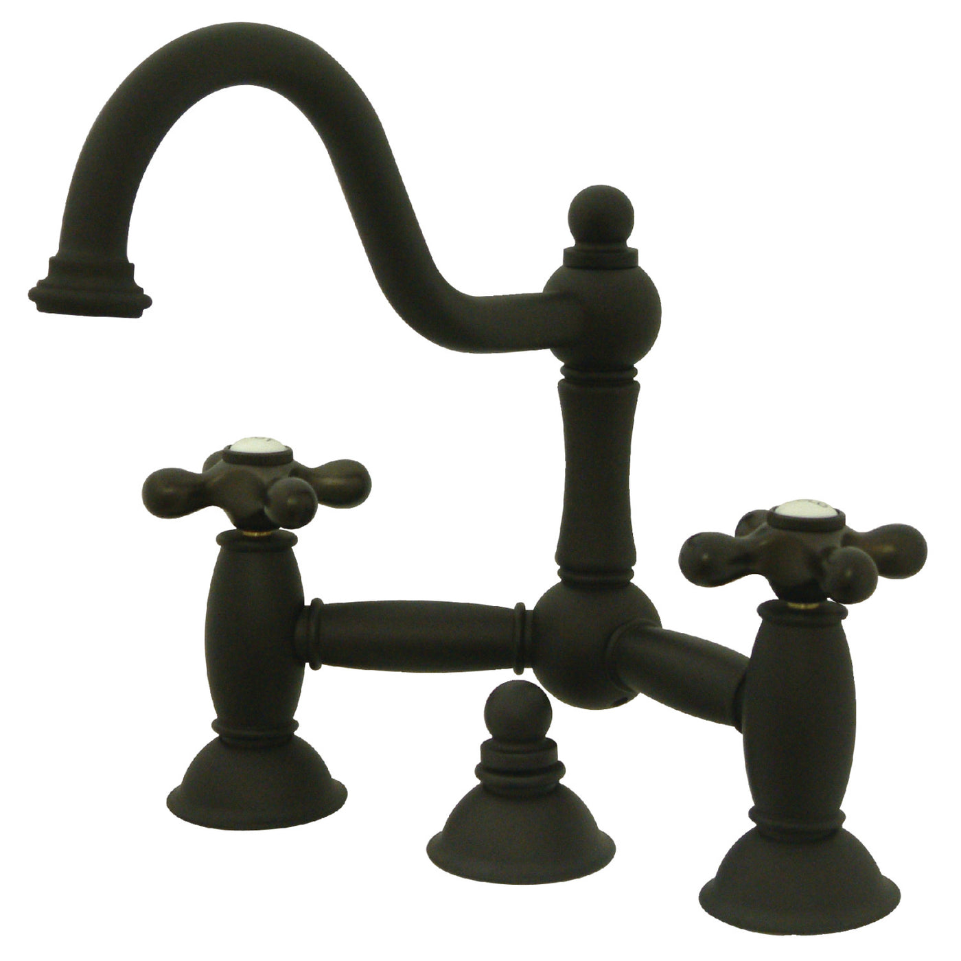 Elements of Design ES3915AX Bridge Bathroom Faucet, Oil Rubbed Bronze