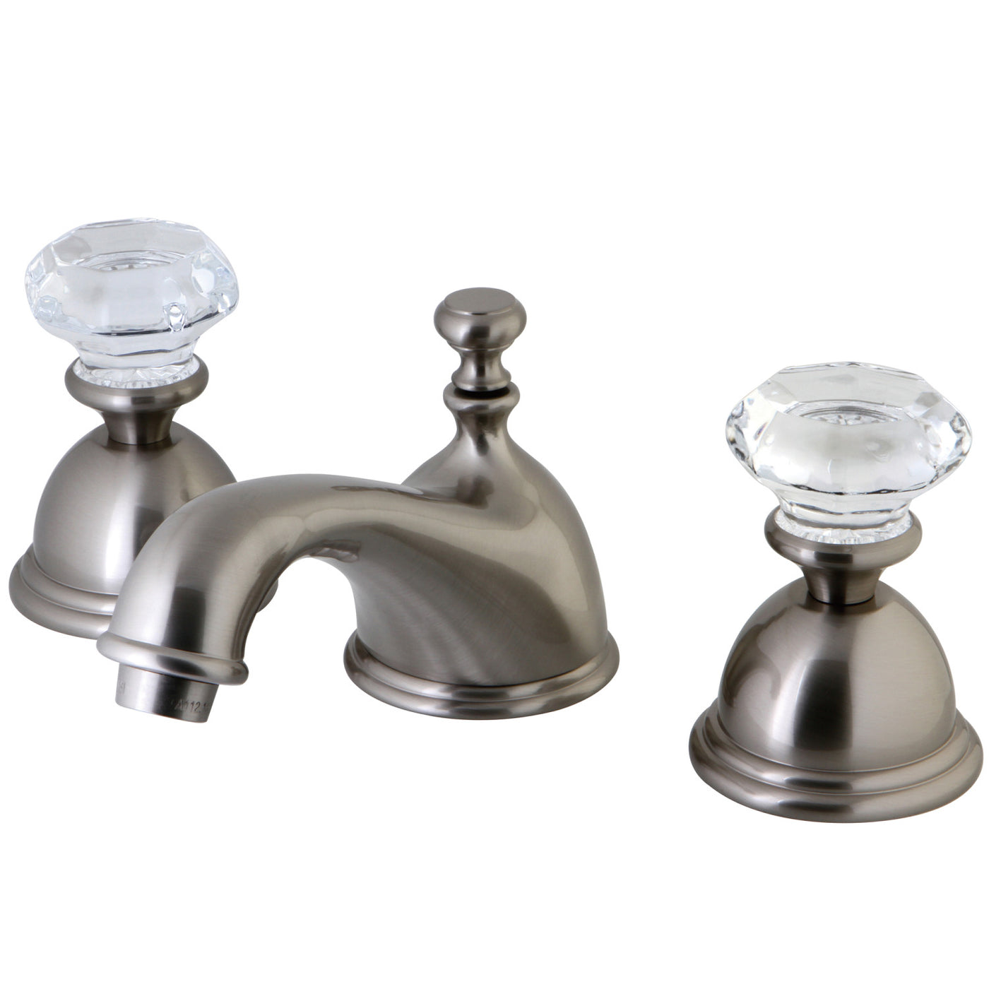 Elements of Design ES3968WCL Widespread Bathroom Faucet with Brass Pop-Up, Brushed Nickel