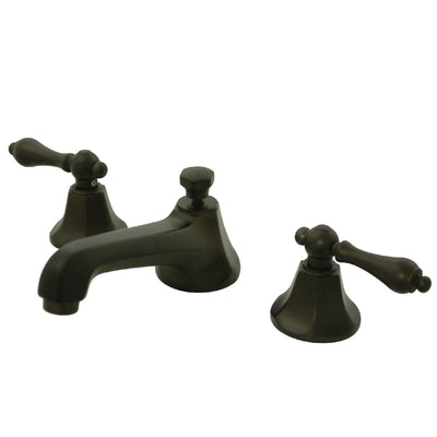 Elements of Design ES4465AL Widespread Bathroom Faucet with Brass Pop-Up, Oil Rubbed Bronze