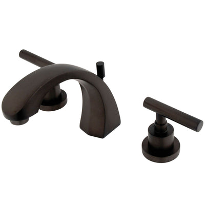 Elements of Design ES4985CML Widespread Bathroom Faucet with Brass Pop-Up, Oil Rubbed Bronze