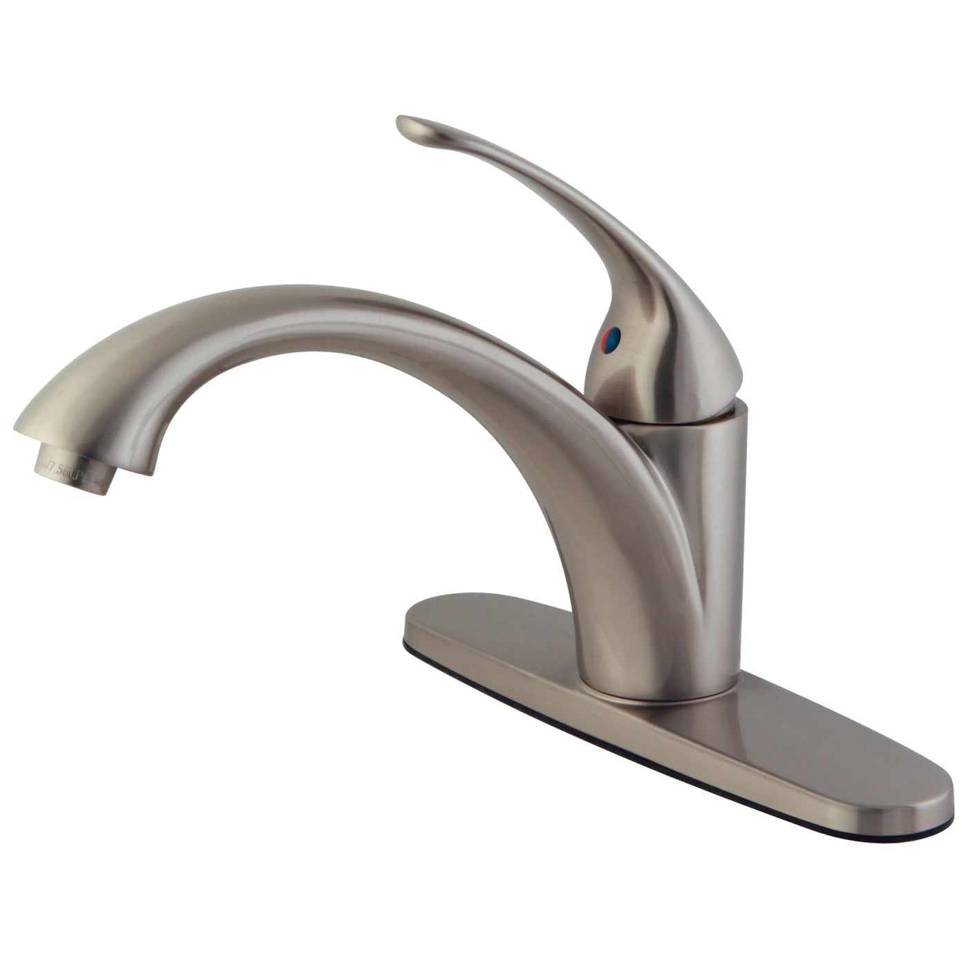 Elements of Design ES6578VLLS Single-Handle Kitchen Faucet, Brushed Nickel