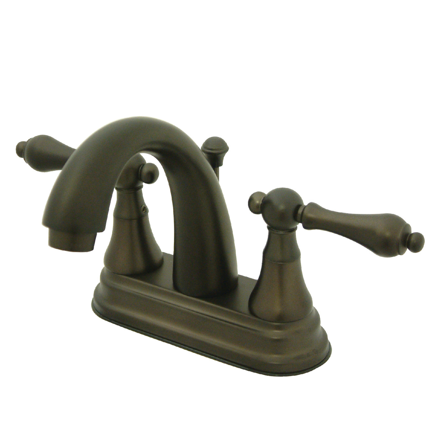 Elements of Design ES7615AL 4-Inch Centerset Bathroom Faucet with Brass Pop-Up, Oil Rubbed Bronze